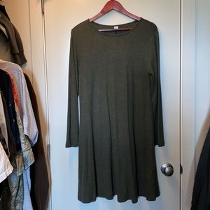 Olive green dress from old navy. Size medium.